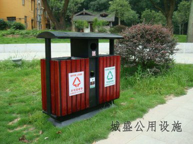 小区垃圾桶安装实例